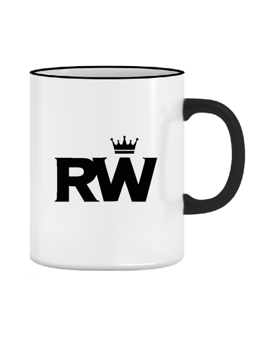 Puodelis Robbie Williams logo